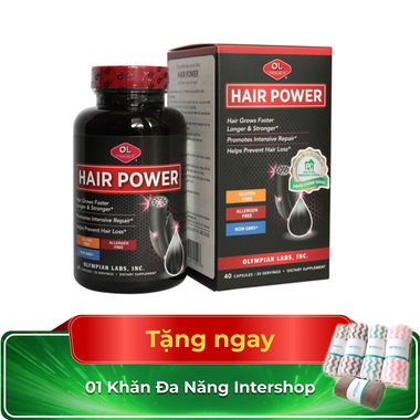 Thực phẩm bảo vệ sức khỏe viên nang Hair Power (40 viên )