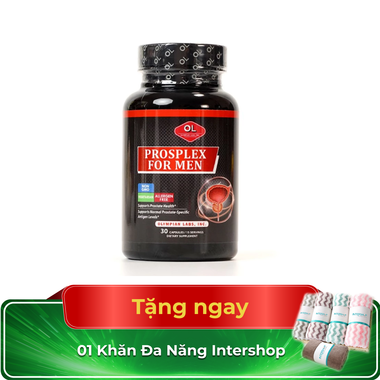 Viên uống Prosplex For Men hỗ trợ tiền liệt tuyến (30 viên)