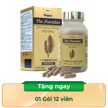 Thực phẩm bảo vệ sức khỏe The Fucoidan (90 viên)