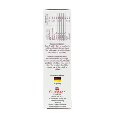 Viên uống Active-Meno Doppelherz Aktiv bổ sung isoflavone, điều hoà kinh nguyệt (30 viên)