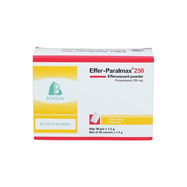 Bột sủi bọt Effer- Paralmax 250mg