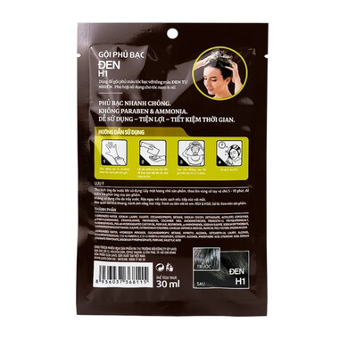Gội phủ bạc Healthy and Lively H1 Lavox (10 gói x 30ml)