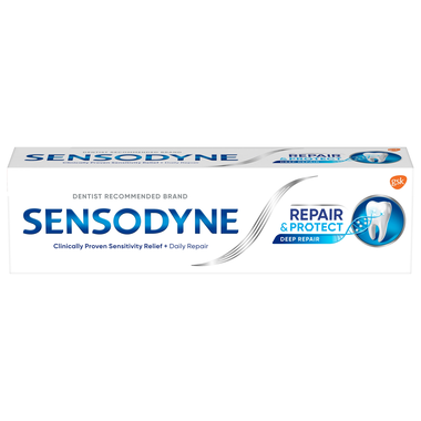 Kem đánh răng Sensodyne Repair And Protect White phục hồI răng nhạy cảm (100g)