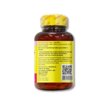 Viên uống MediUSA Varicose Veins Treatment hỗ trợ điều trị suy giãn tĩnh mạch (Hộp 60 viên)