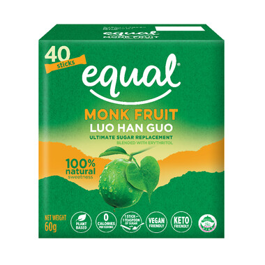 Đường AK Equal Monk Fruit Hộp 40 Gói 1.5G