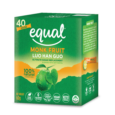 Đường AK Equal Monk Fruit Hộp 40 Gói 1.5G