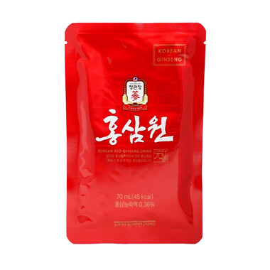 Thực phẩm bảo vệ sức khỏe Hong Sam Won Pouch (Nước hồng sâm Hong Sam Won) - Hộp 30 gói