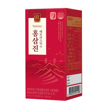 Thực phẩm bảo vệ sức khoẻ nước hồng sâm Hongsamjin Plus - 15 gói x 70ml