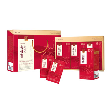 Thực phẩm bảo vệ sức khoẻ nước hồng sâm Hongsamjin Plus - 15 gói x 70ml