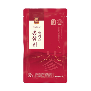 Thực phẩm bảo vệ sức khoẻ nước hồng sâm Hongsamjin Plus - 15 gói x 70ml