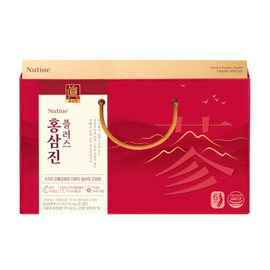 Thực phẩm bảo vệ sức khoẻ nước hồng sâm Hongsamjin Plus - 15 gói x 70ml