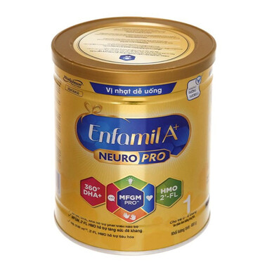 Sữa Enfamil A+ Neuropro HMO số 1 vị thanh mát 400g (0 - 6 tháng tuổi)