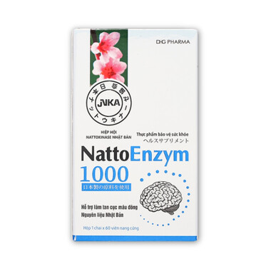 Thực phẩm bảo vệ sức khỏe NattoEnzym 1000 (60 viên)
