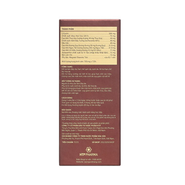 Thực phẩm bảo vệ sức khỏe SẮC NGỌC KHANG ++ (Hộp 60 viên)