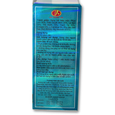 Thực phẩm bảo vệ sức khỏe viên nang Phục Linh Lishou Premiumy (45 viên)