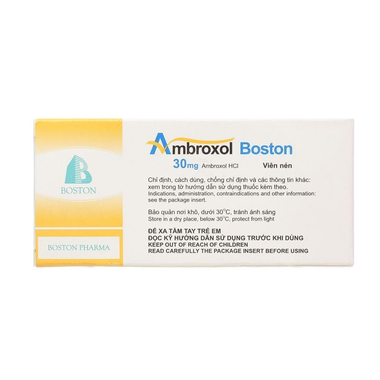 Thuốc Ambroxol Boston 30mg