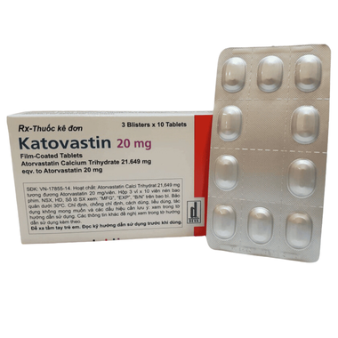 Thuốc Katovastin 20mg