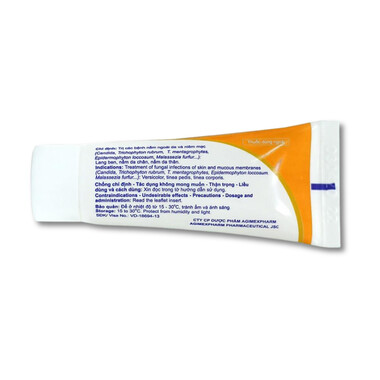 Thuốc KETOVAZOL 2% trị các bệnh nấm ngoài da và niêm mạc (Tuýp 5g)