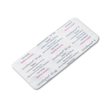 Thuốc Levothyrox 50 Merck điều trị bướu giáp, suy giáp, ung thư giáp (3 vỉ x 10 viên)