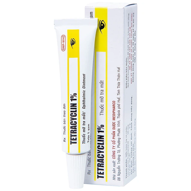 Thuốc mỡ tra mắt Tetracyclin 1%