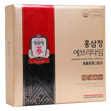 Korean Red Ginseng Extract Everytime (Tinh chất hồng sâm pha sẵn) - Hộp 30 gói