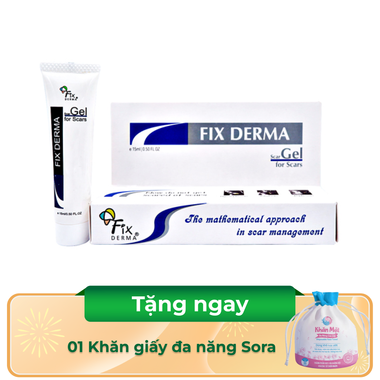 Fixderma Scar Gel hỗ trợ làm mờ sẹo (15ml)