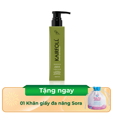 Dầu gội Fixderma Kairfoll Shampoo làm giảm rụng tóc và sạch gàu (200ml)