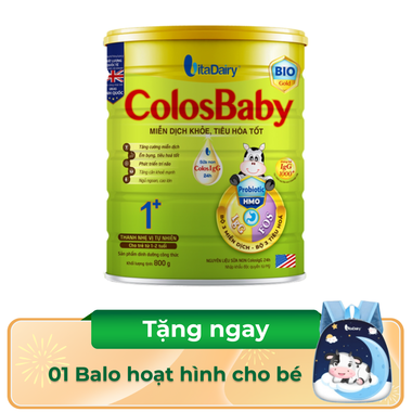 Sữa bột ColosBaby Bio Gold 1+ dành cho bé từ 1-2 tuổi (800g)