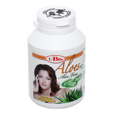 UBB Aloes+2 - Hạn chế lão hóa, làm đẹp da (chai 100 viên)