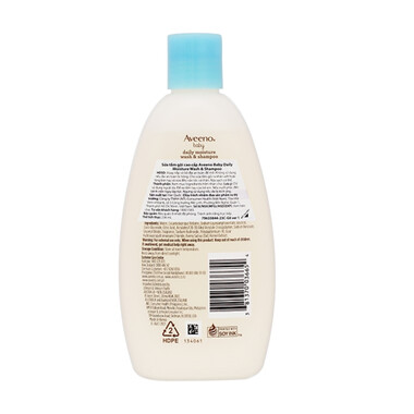 Sữa tắm gội Aveeno Baby Daily Moisture dịu nhẹ, cấp ẩm cho da bé (236ml)