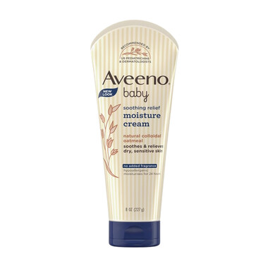 Kem dưỡng ẩm da khô và nhạy cảm Aveeno Baby Soothing Relief Moisture Cream (227g)