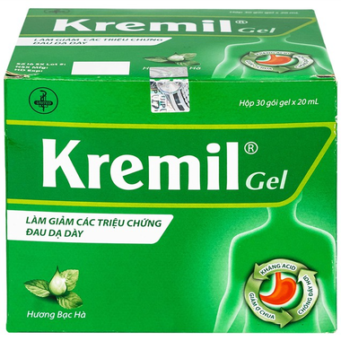Dung dịch Kremil Gel United PharmaDung dịch Kremil Gel United Pharma