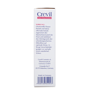 Dung dịch vệ sinh phụ nữ Crevil Intim Waschlotion hỗ trợ cân bằng độ pH (100ml)