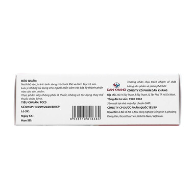 Thực phẩm bảo vệ sức khoẻ EDK500 bổ sung Vitamin E - Hộp 30 viên