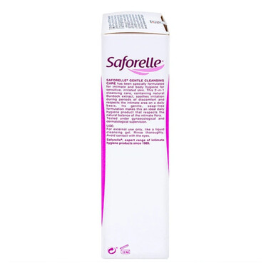 Gel Saforelle Soin Lavant Doux - Rửa dịu nhẹ vệ sinh phụ nữ an toàn, hiệu quả (250ml)