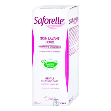Gel Saforelle Soin Lavant Doux - Rửa dịu nhẹ vệ sinh phụ nữ an toàn, hiệu quả (250ml)