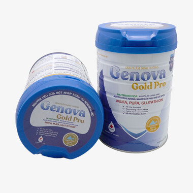 Sữa dinh dưỡng Genova Gold Pro cho người ăn uống kém, phục hồi sức khỏe 400g