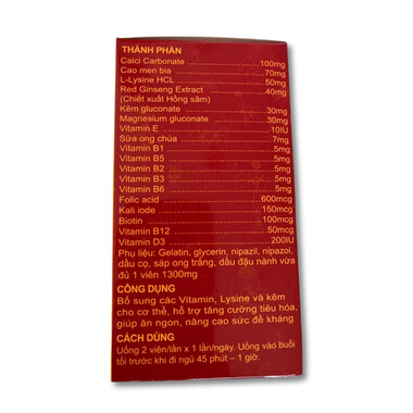 Thực phẩm bảo vệ sức khỏe Gintamin Gingseng Gold (60 viên)