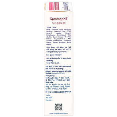 Gammaphil Moisturizing Cream