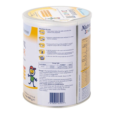 Sữa Nutren Junior 800g - Dinh dưỡng cao năng lượng cho trẻ suy dinh dưỡng