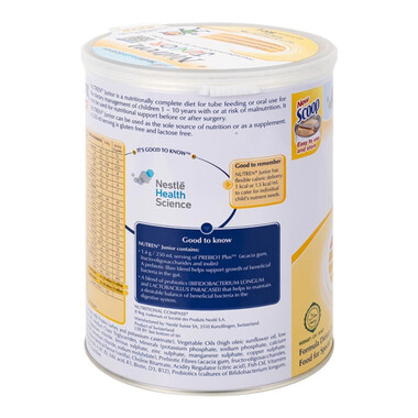 Sữa Nutren Junior 800g - Dinh dưỡng cao năng lượng cho trẻ suy dinh dưỡng