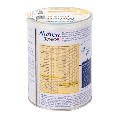Sữa Nutren Junior 400g - Dinh dưỡng cao năng lượng cho trẻ suy dinh dưỡng
