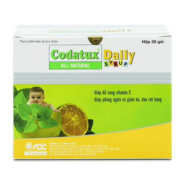 Siro Codatux Daily ADC bổ sung vitamin C,
