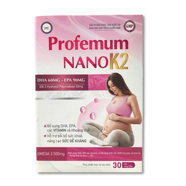 Thực phẩm bảo vệ sức khỏe Profemum Nano K2 (30 viên)