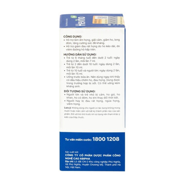 Thực phẩm bảo vệ sức khỏe siro Heviho (100ml)