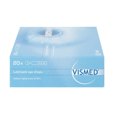 Thuốc nhỏ mắt Vismed 0,18% điều trị khô mắt, viêm giác mạc (20 ống x 0.3ml)
Thuốc nhỏ mắt Vismed 0,18% điều trị khô mắt, viêm giác mạc (20 ống x 0.3ml)