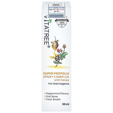 Xịt keo ong Vitatree Super Propolis Spray Complex