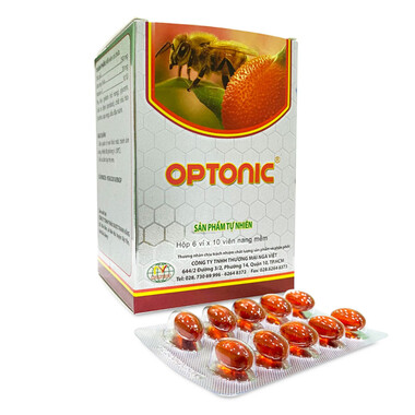 Viên dầu gấc sữa ong chúa Optonic Thanh Hằng: Tăng cường thị lực, chăm sóc da