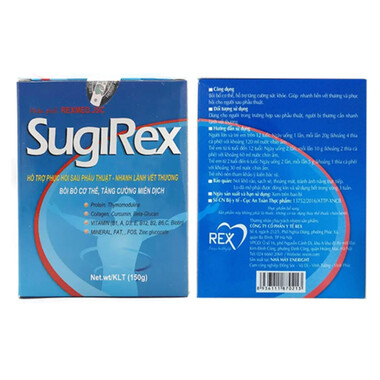 Sữa Sugirex 150g – Giải pháp phục hồi sức khỏe sau phẫu thuật hiệu quả