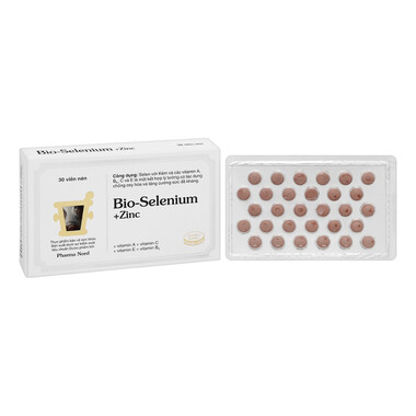 Viên uống Bio-Selenium+Zinc Bổ Sung Selen, Kẽm và Vitamin (Hộp 30 viên)